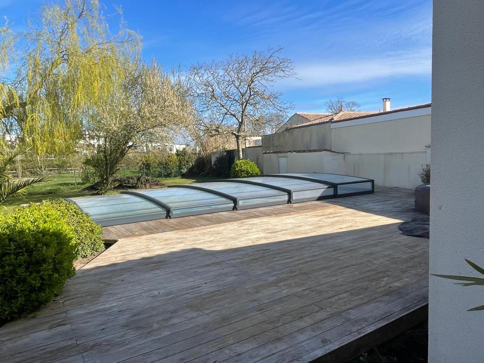Maison Piscine A 3' De La Mer. Yves Exterior photo